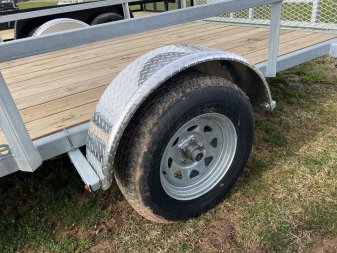 New 2024 LOAD RITE Load Rite UT6514 Galvanized Landscape Trailer Landscape Trailer