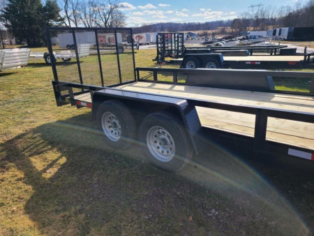 New 2026 MCT MFG 6'10"x18' Landscape trailer Utility Trailer
