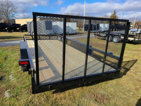 New 2026 MCT MFG 6'10"x18' Landscape trailer Utility Trailer