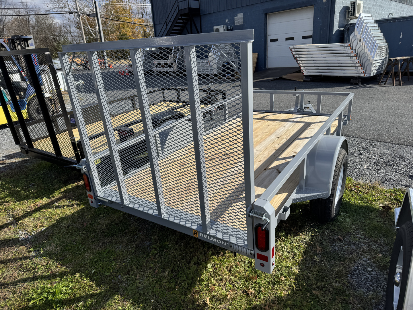 New 2025 BELMONT - 5'x10' Tube Top Single Axle UT510TT Utility Trailer FALL CLEARANCE SALE