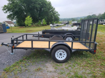 New 2025 BELMONT - 5'x10' Tube Top Single Axle UT510TT Utility Trailer
