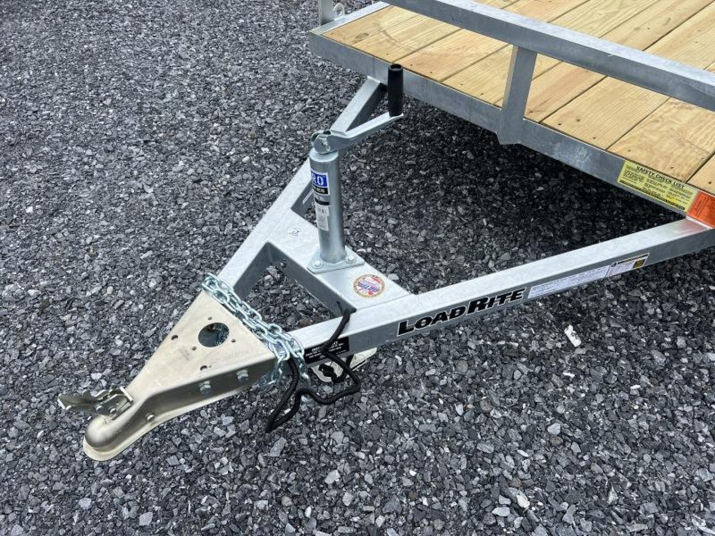 New 2023 LOAD RITE Load Rite UT5511 Galvanized Landscape Trailer Landscape Trailer