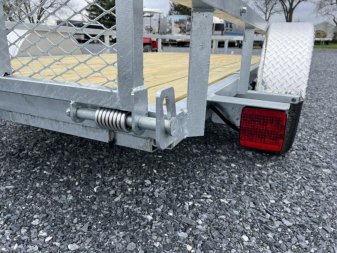 New 2023 LOAD RITE Load Rite UT5511 Galvanized Landscape Trailer Landscape Trailer