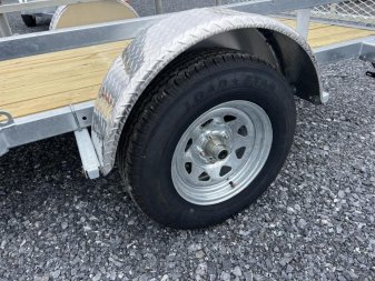 New 2023 LOAD RITE Load Rite UT5511 Galvanized Landscape Trailer Landscape Trailer