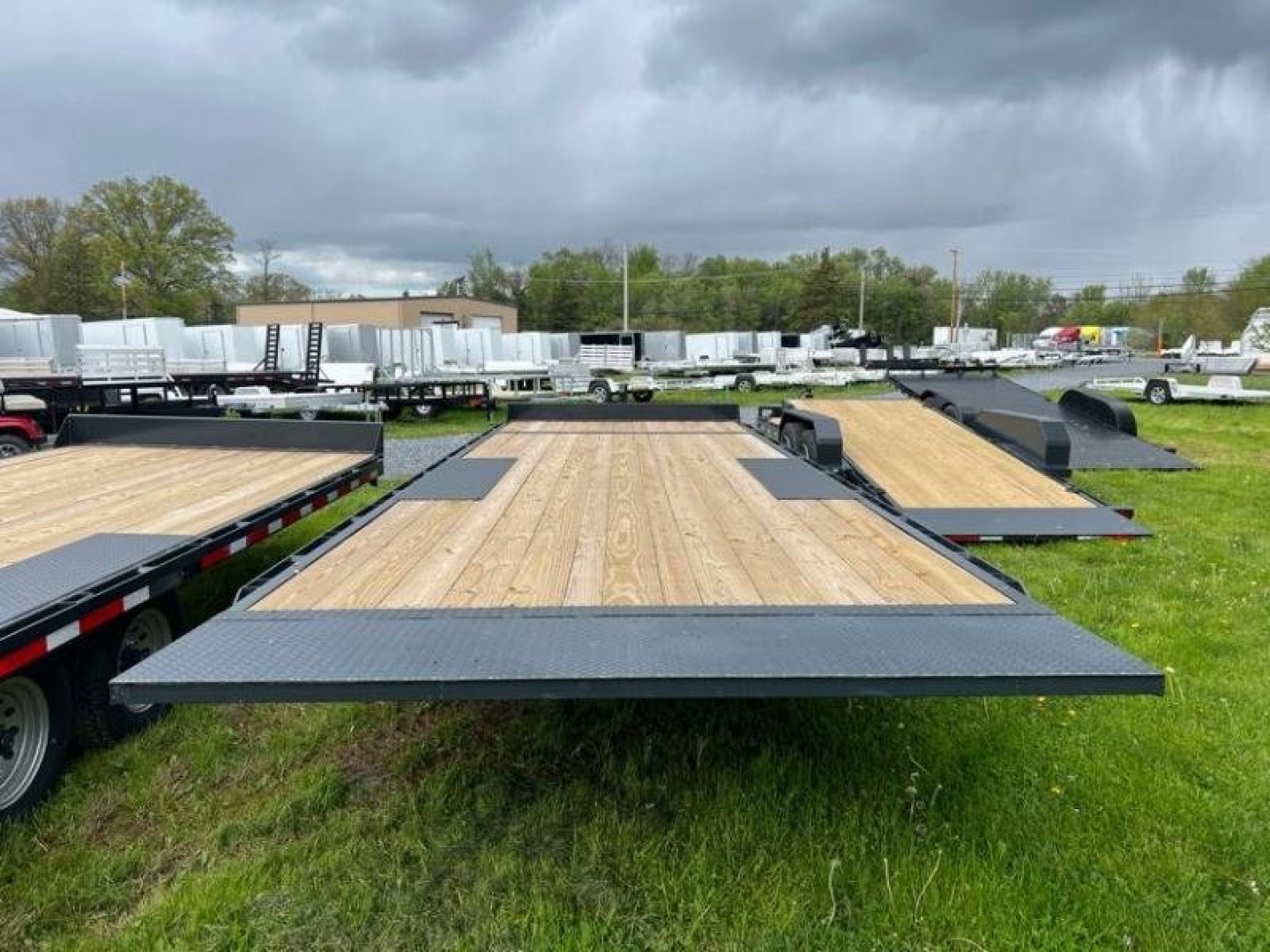 New 2025 BELMONT - 14K 8'6"x24' Full Tilt Deck Over Trailer D0924TD-15.4K Equipment Trailer