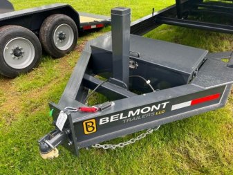 New 2025 BELMONT - 14K 8'6"x24' Full Tilt Deck Over Trailer D0924TD-15.4K Equipment Trailer