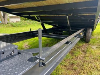 New 2025 BELMONT - 14K 8'6"x24' Full Tilt Deck Over Trailer D0924TD-15.4K Equipment Trailer