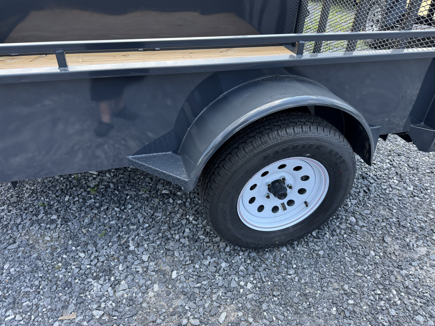 New 2025 BELMONT - 5'x8' Solid Side Single Axle UT508SS Utility Trailer