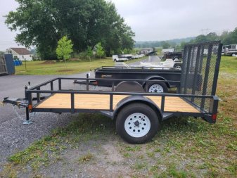 New 2025 BELMONT - 5'x8' Tube Top Single Axle UT508TT Utility Trailer