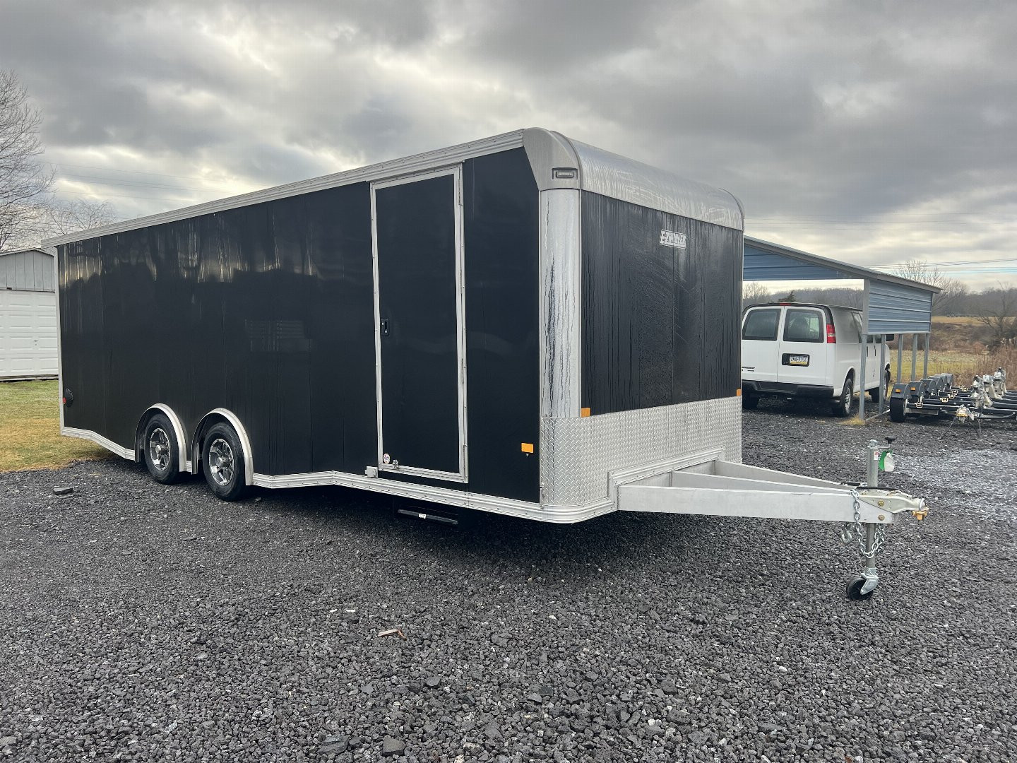 New 2024 E-Z HAULER Advantage 8.5x24 Aluminum Enclosed With Elite Escape door Cargo / Enclosed Trailer 2024 CLEARANCE SALE