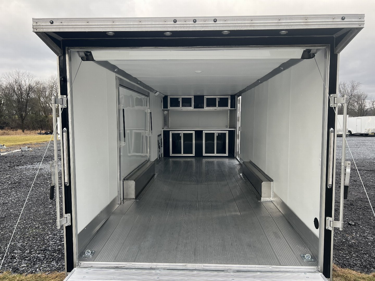 New 2024 E-Z HAULER Advantage 8.5x24 Aluminum Enclosed With Elite Escape door Cargo / Enclosed Trailer 2024 CLEARANCE SALE