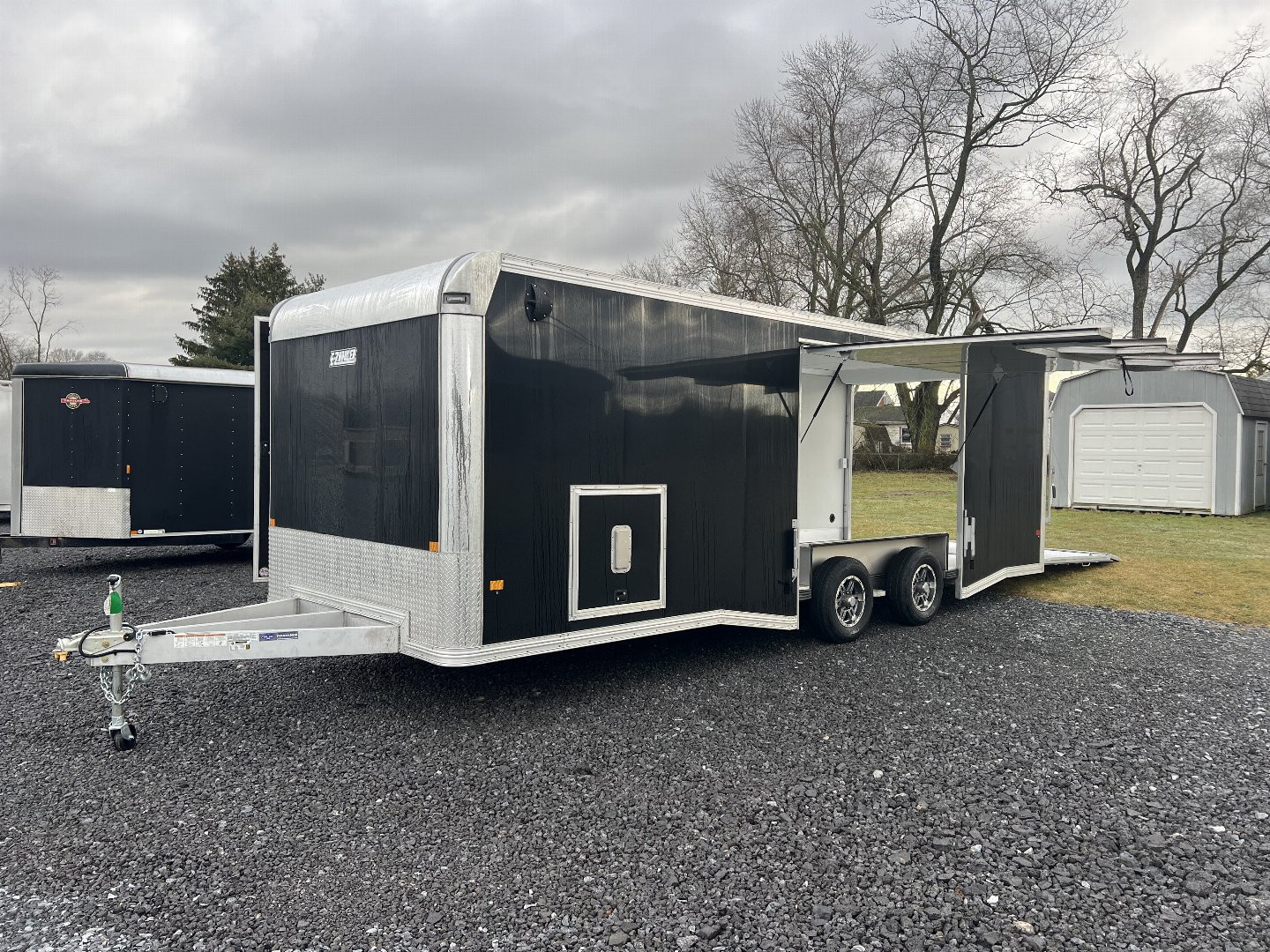 New 2024 E-Z HAULER Advantage 8.5x24 Aluminum Enclosed With Elite Escape door Cargo / Enclosed Trailer 2024 CLEARANCE SALE