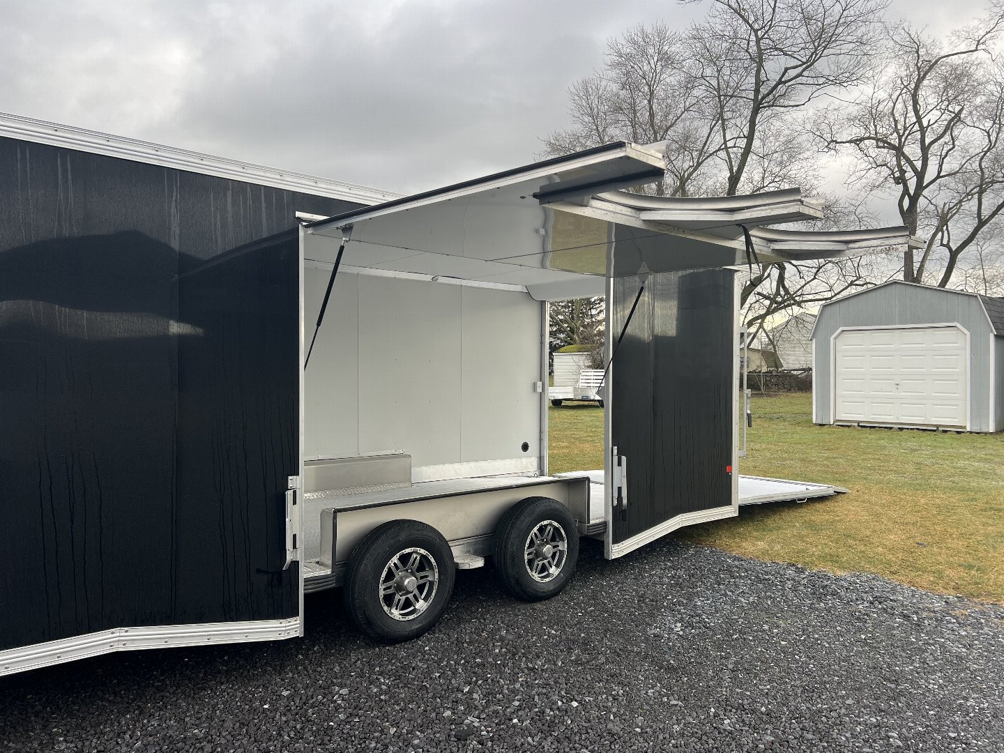 New 2024 E-Z HAULER Advantage 8.5x24 Aluminum Enclosed With Elite Escape door Cargo / Enclosed Trailer 2024 CLEARANCE SALE