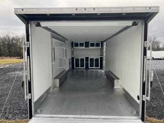 New 2024 E-Z HAULER Advantage 8.5x24 Aluminum Enclosed With Elite Escape door Cargo / Enclosed Trailer 2024 CLEARANCE SALE