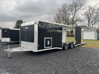 New 2024 E-Z HAULER Advantage 8.5x24 Aluminum Enclosed With Elite Escape door Cargo / Enclosed Trailer 2024 CLEARANCE SALE