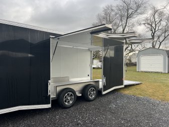 New 2024 E-Z HAULER Advantage 8.5x24 Aluminum Enclosed With Elite Escape door Cargo / Enclosed Trailer 2024 CLEARANCE SALE