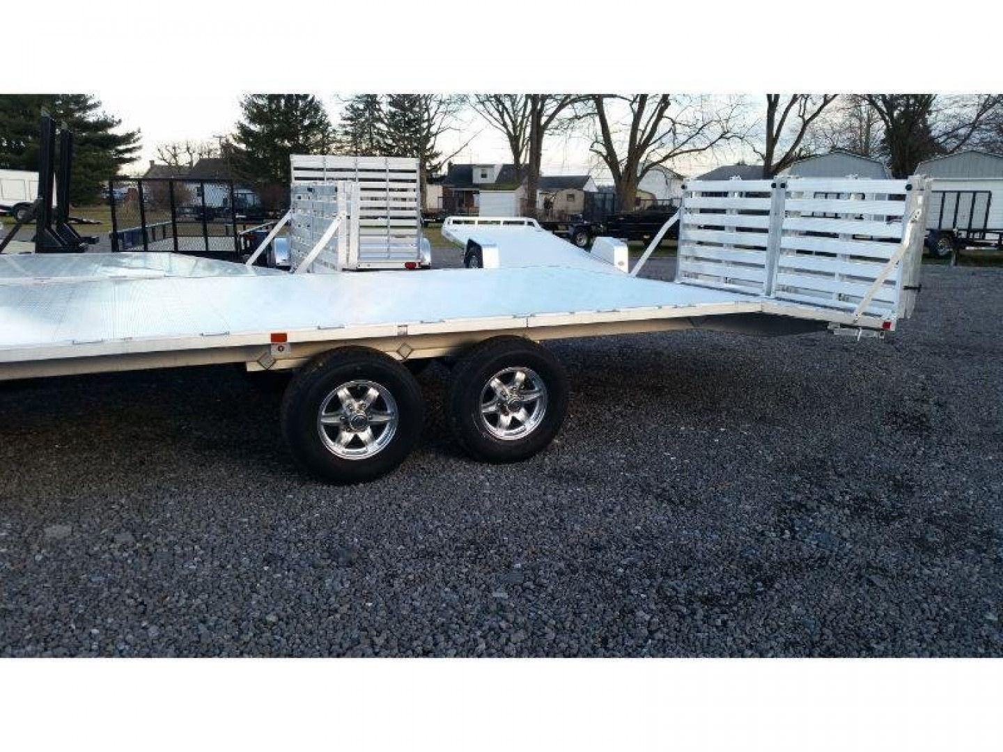 New 2026 Aluma 1026H-10k 26ft Deckover Hauler Equipment Trailer