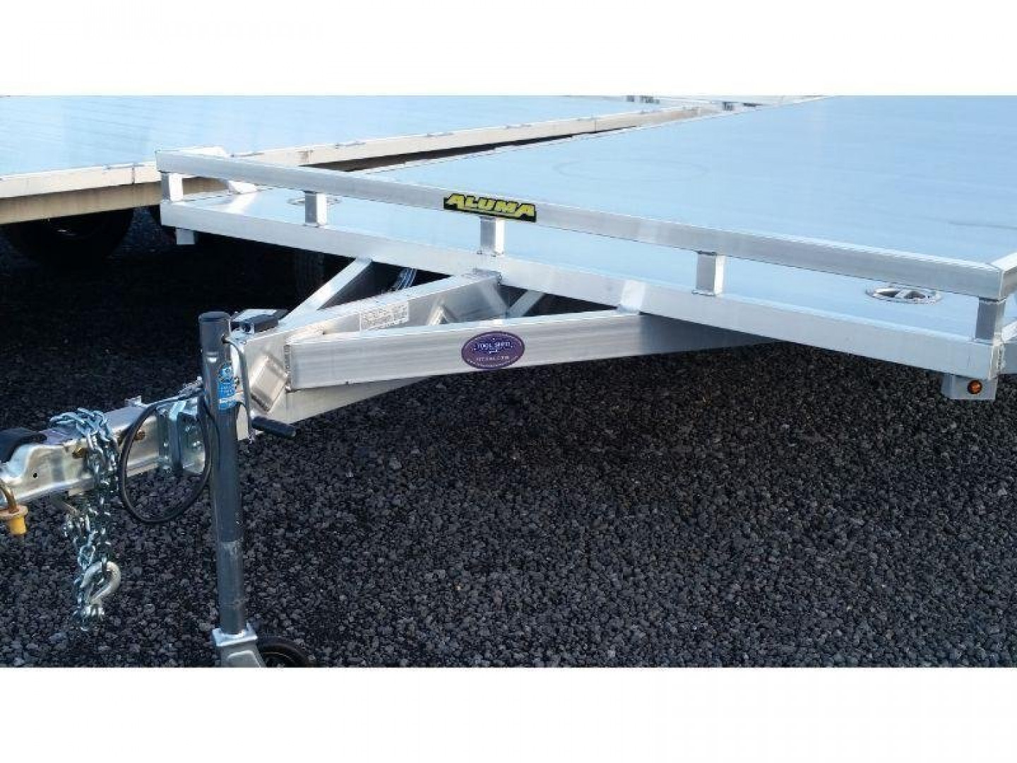 New 2026 Aluma 1026H-10k 26ft Deckover Hauler Equipment Trailer