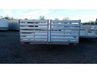 New 2026 Aluma 1026H-10k 26ft Deckover Hauler Equipment Trailer