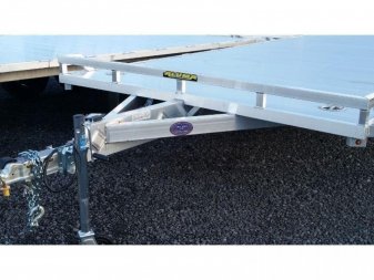 New 2026 Aluma 1026H-10k 26ft Deckover Hauler Equipment Trailer