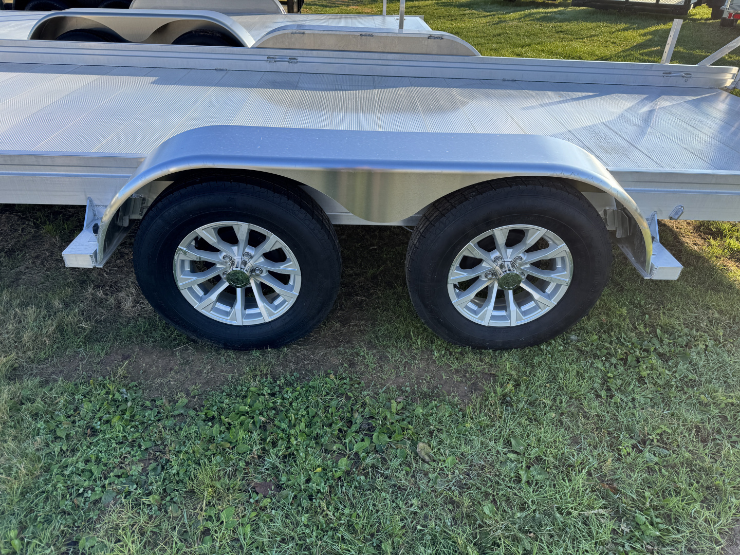 New 2026 Aluma 7820ESA-TA-EL-BT Utility Trailer Bifold Tail Gate FREE 15 INCH ALUMINUM WHEEL UPGRADE SUMMER SALE ON NOW