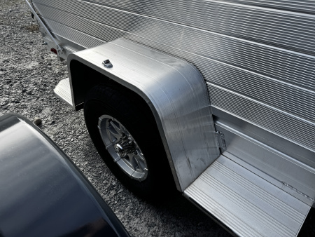 New 2026 Aluma 6310H-S-BT 2ft Solid Sides Bifold Gate Utility Trailer SUMMER SALE ON NOW