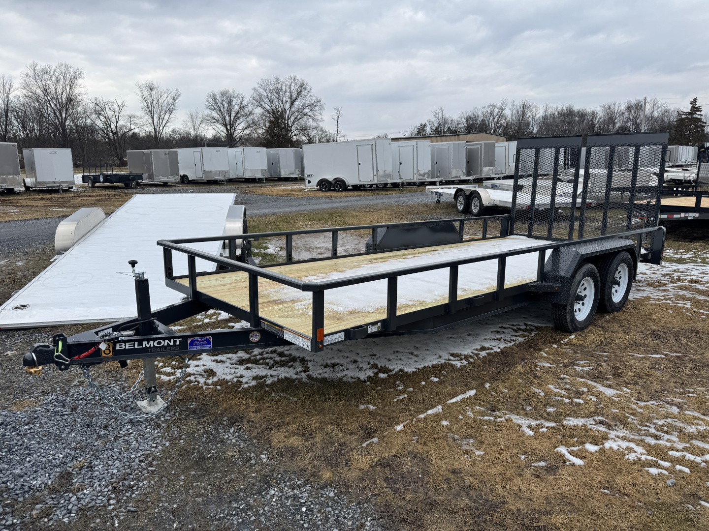 New 2026 Belmont UT618TA-7K Utility Trailer Tube Top