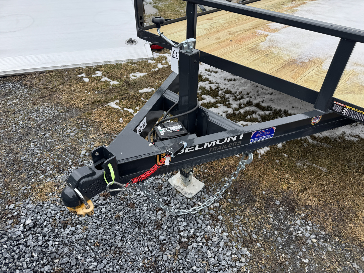 New 2026 Belmont UT618TA-7K Utility Trailer Tube Top