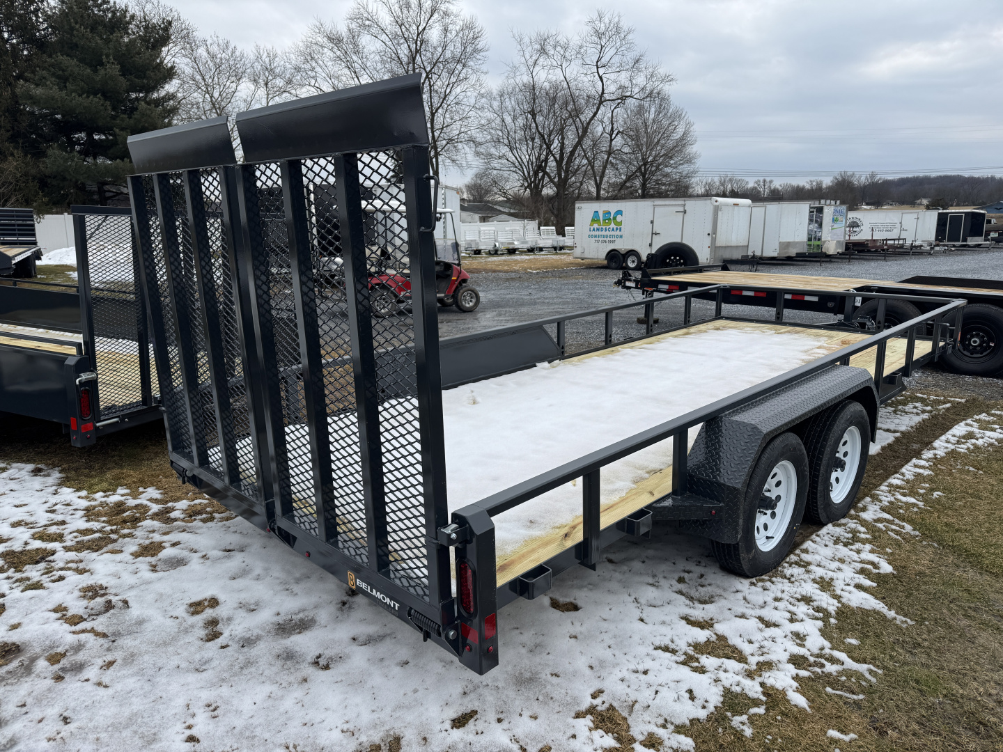 New 2026 Belmont UT618TA-7K Utility Trailer Tube Top
