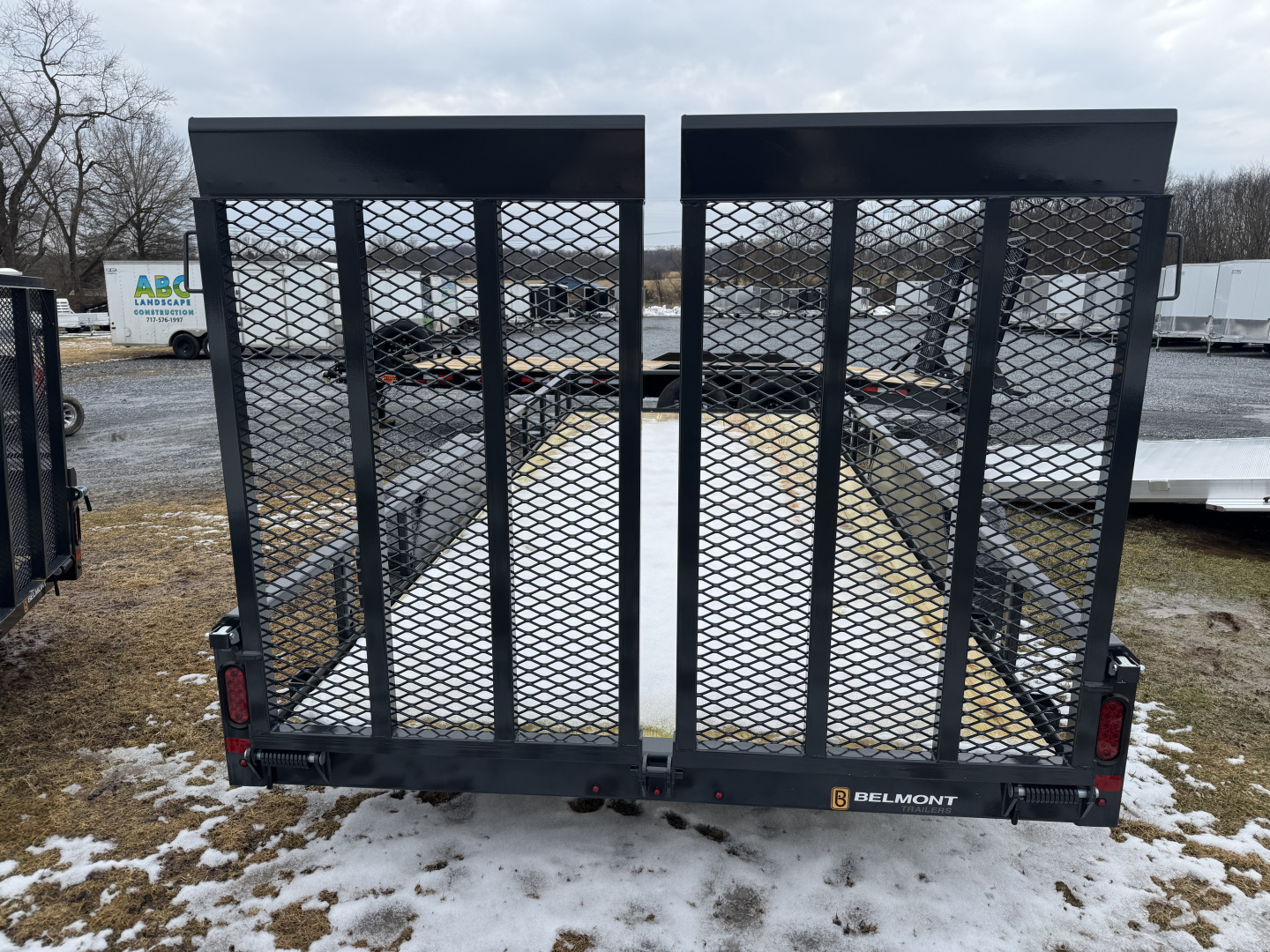 New 2026 Belmont UT618TA-7K Utility Trailer Tube Top
