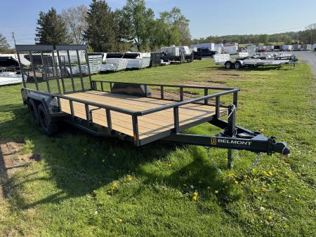 New 2026 Belmont UT618TA-7K Utility Trailer Tube Top