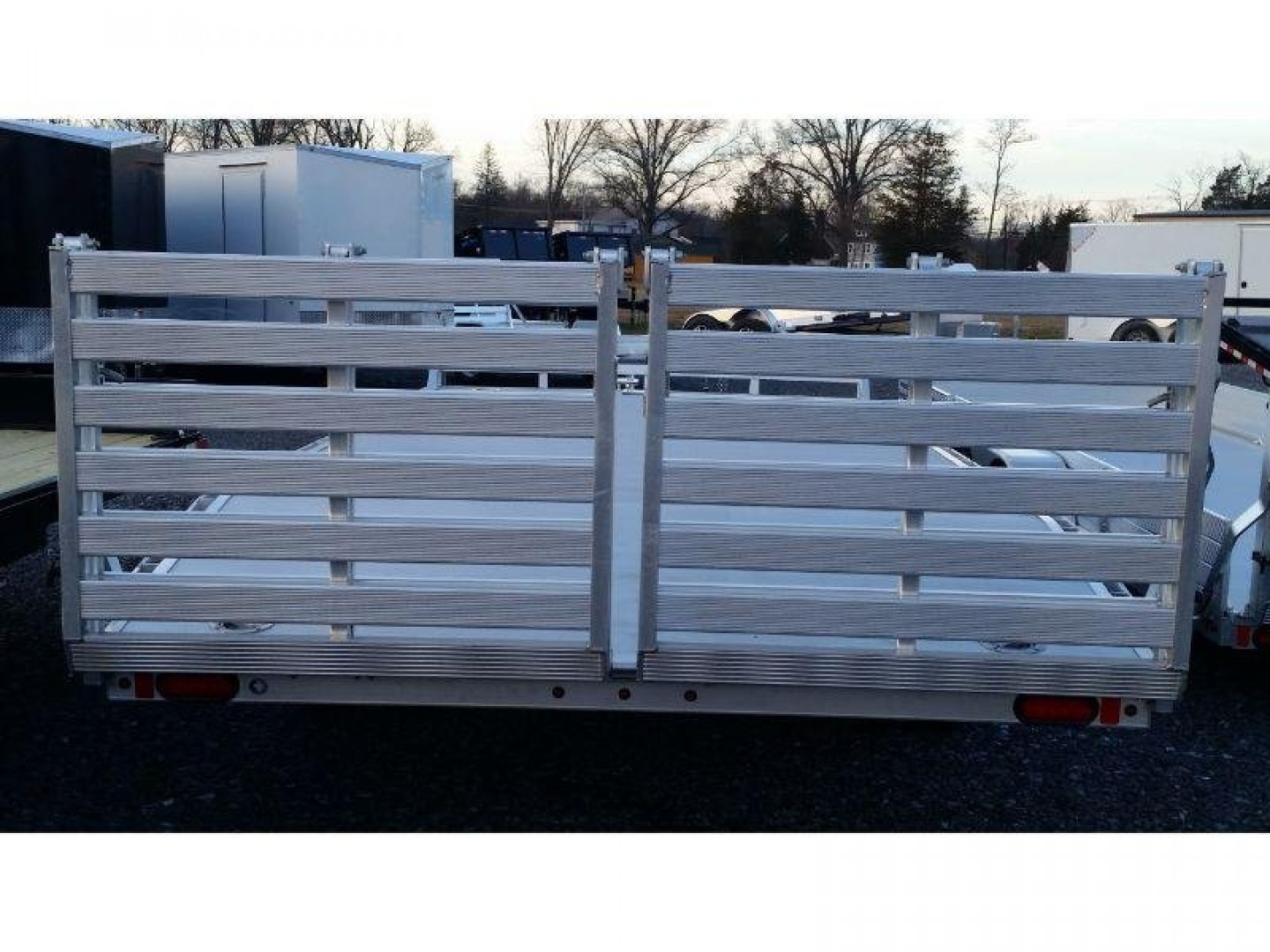 New 2025 ALUMA 1020H 20 ft Deckover Hauler Equipment Trailer Equipment Trailer