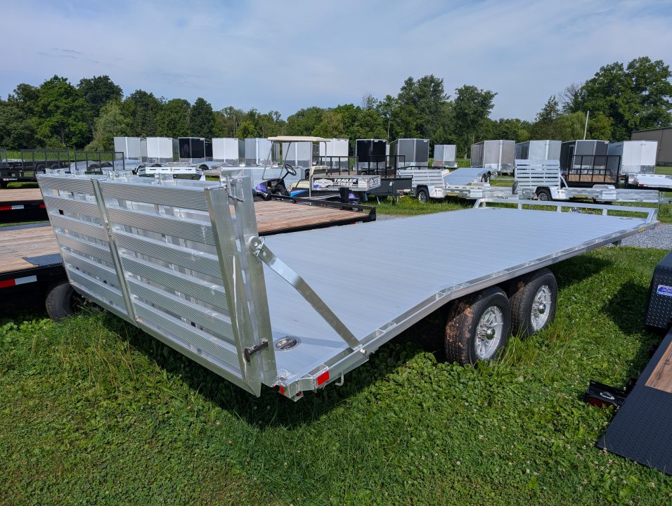 New 2026 Aluma 1020H-TA-BT-DT-RR-RTD 20 ft Deckover Hauler Equipment Trailer Equipment Trailer ON SALE NOW, PLEASE CALL
