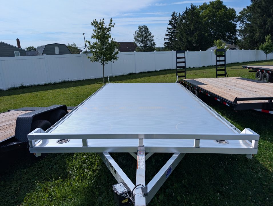 New 2026 Aluma 1020H-TA-BT-DT-RR-RTD 20 ft Deckover Hauler Equipment Trailer Equipment Trailer ON SALE NOW, PLEASE CALL
