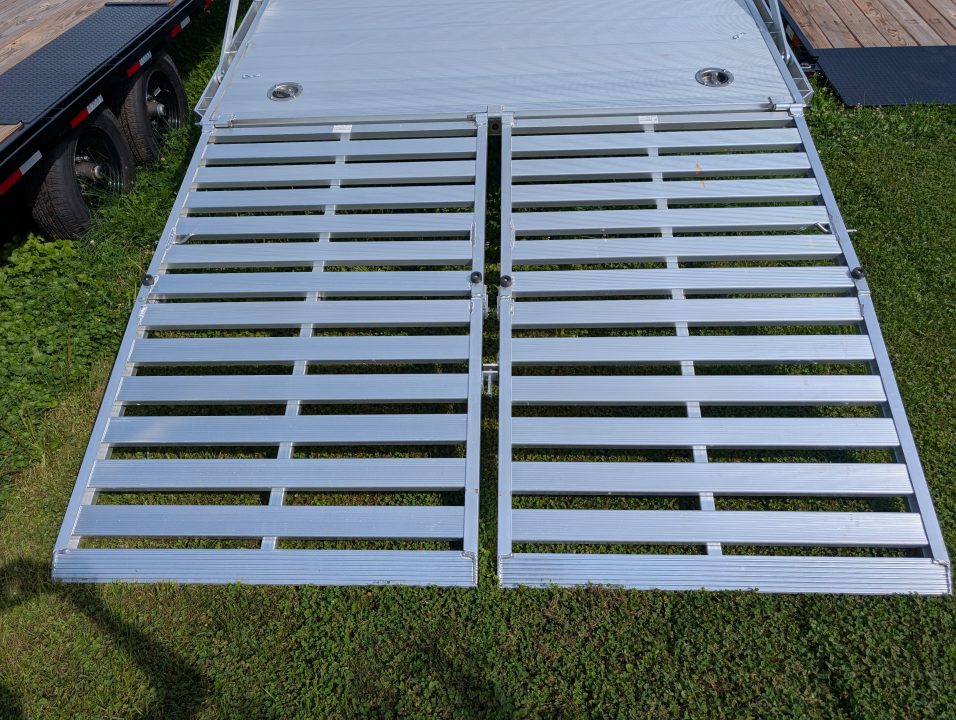 New 2026 Aluma 1020H-TA-BT-DT-RR-RTD 20 ft Deckover Hauler Equipment Trailer Equipment Trailer ON SALE NOW, PLEASE CALL