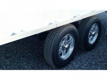 New 2025 ALUMA 1020H 20 ft Deckover Hauler Equipment Trailer Equipment Trailer