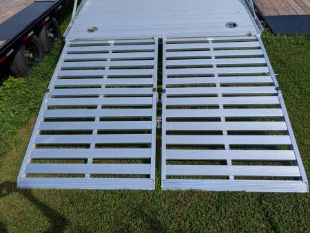 New 2026 Aluma 1020H-TA-BT-DT-RR-RTD 20 ft Deckover Hauler Equipment Trailer Equipment Trailer ON SALE NOW, PLEASE CALL