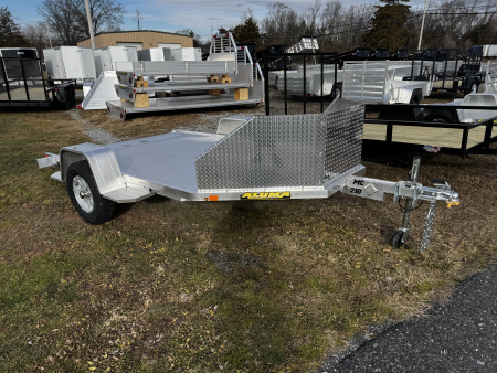 New 2027 Aluma MC210S-R-RTD Motorcycle Hauler Motorcycle Trailer