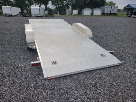 New 2026 Aluma 8216TILT-TA-EL-RTD Tilt Hauler Car / Racing Trailer