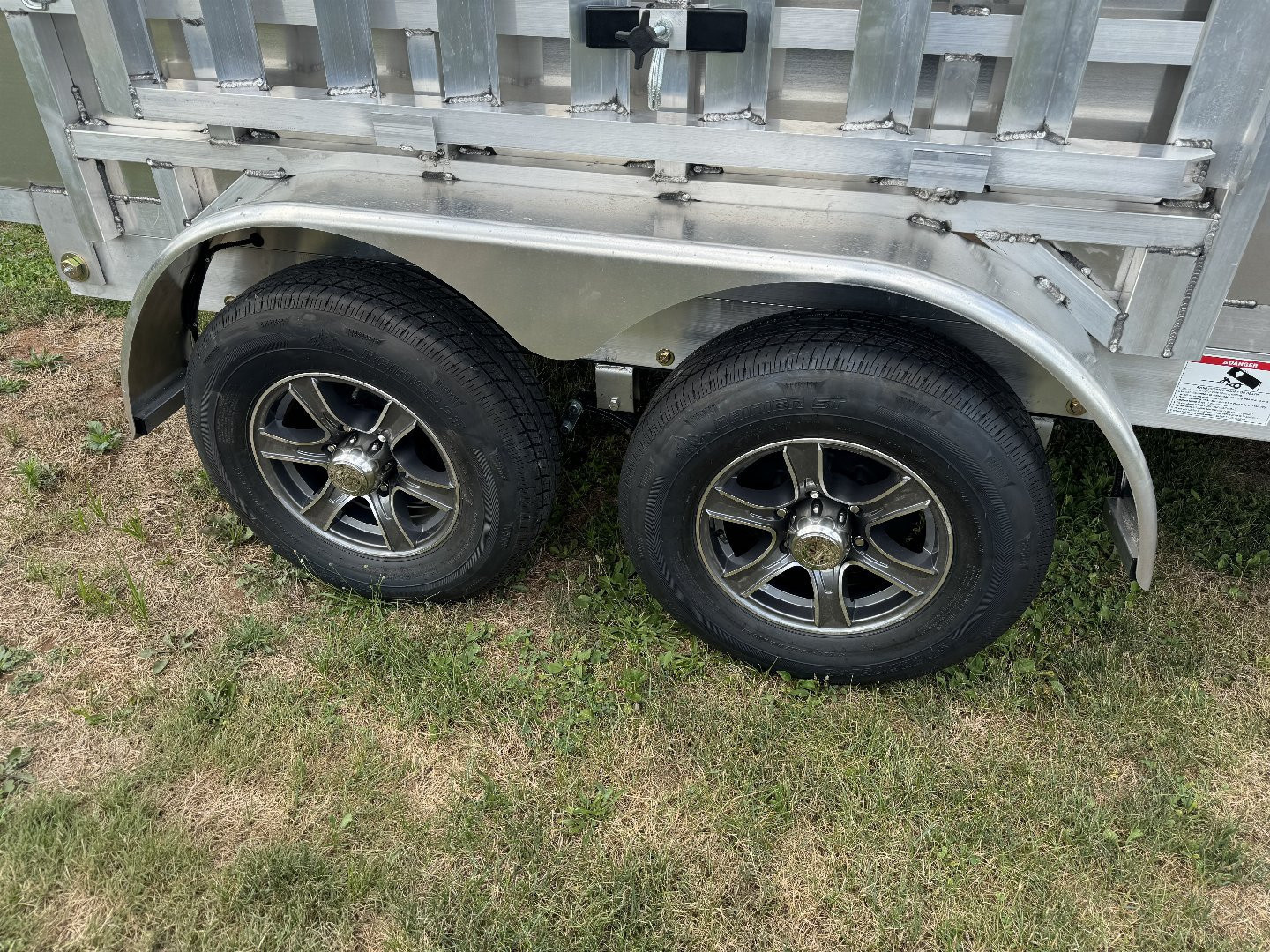 New 2027 Mission MODP6X12 Dump Trailer 24" Sides FREE TARP KIT FREE ALUMINUM WHEEL UPGRADE