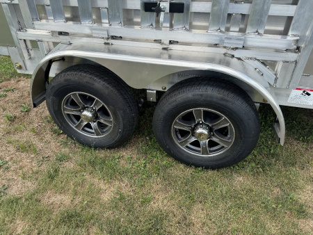 New 2027 Mission MODP6X12 Dump Trailer 24" Sides FREE TARP KIT FREE ALUMINUM WHEEL UPGRADE