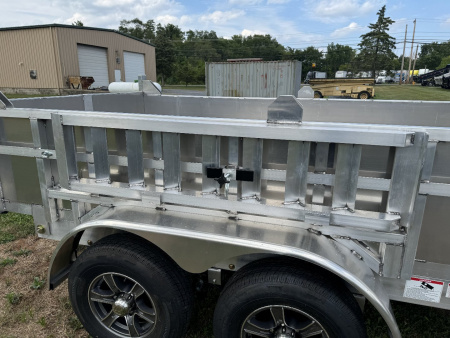 New 2027 Mission MODP6X12 Dump Trailer 24" Sides FREE TARP KIT FREE ALUMINUM WHEEL UPGRADE