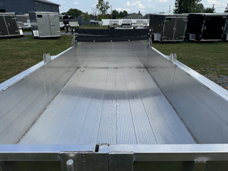 New 2027 Mission MODP6X12 Dump Trailer 24" Sides FREE TARP KIT FREE ALUMINUM WHEEL UPGRADE