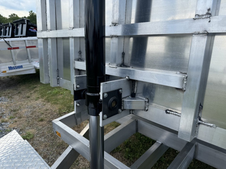 New 2027 Mission MODP6X12 Dump Trailer 24" Sides FREE TARP KIT FREE ALUMINUM WHEEL UPGRADE