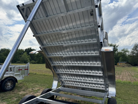 New 2027 Mission MODP6X12 Dump Trailer 24" Sides FREE TARP KIT FREE ALUMINUM WHEEL UPGRADE
