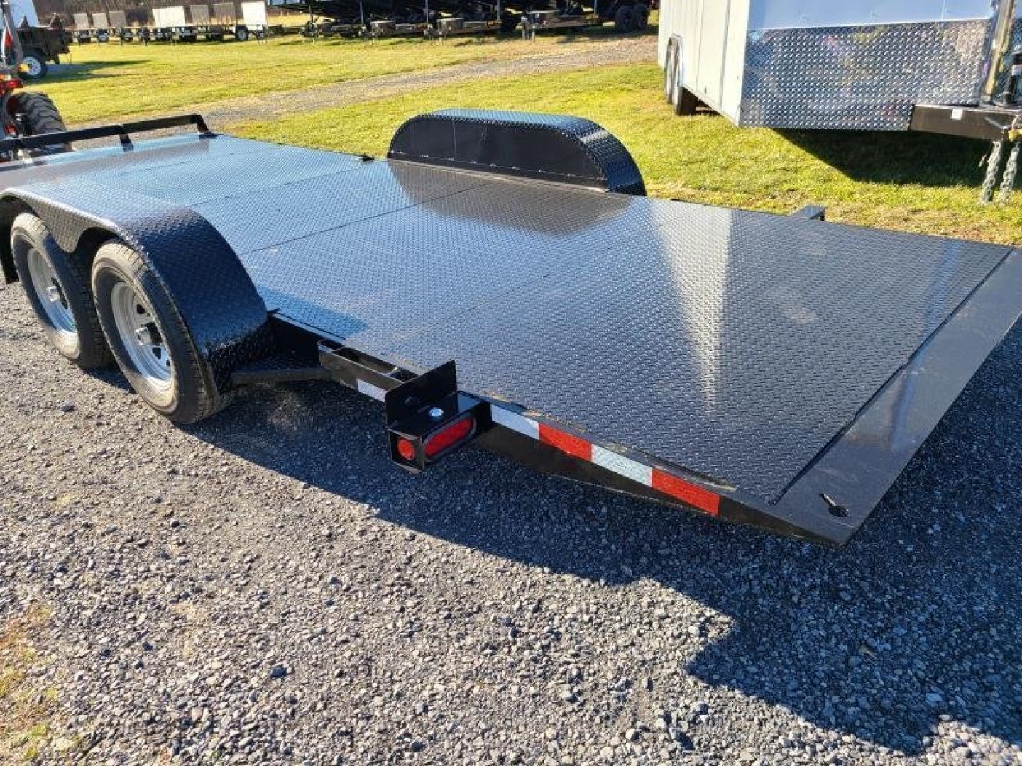 New 2025 HAWKE 20 FT 10K Equipment Trailer EQ20-10K