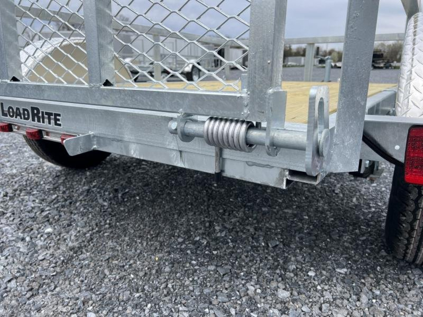 New 2024 LOAD RITE Load Rite UT508 Galvanized Landscape Trailer Landscape Trailer