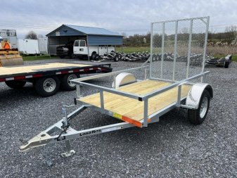New 2024 LOAD RITE Load Rite UT508 Galvanized Landscape Trailer Landscape Trailer