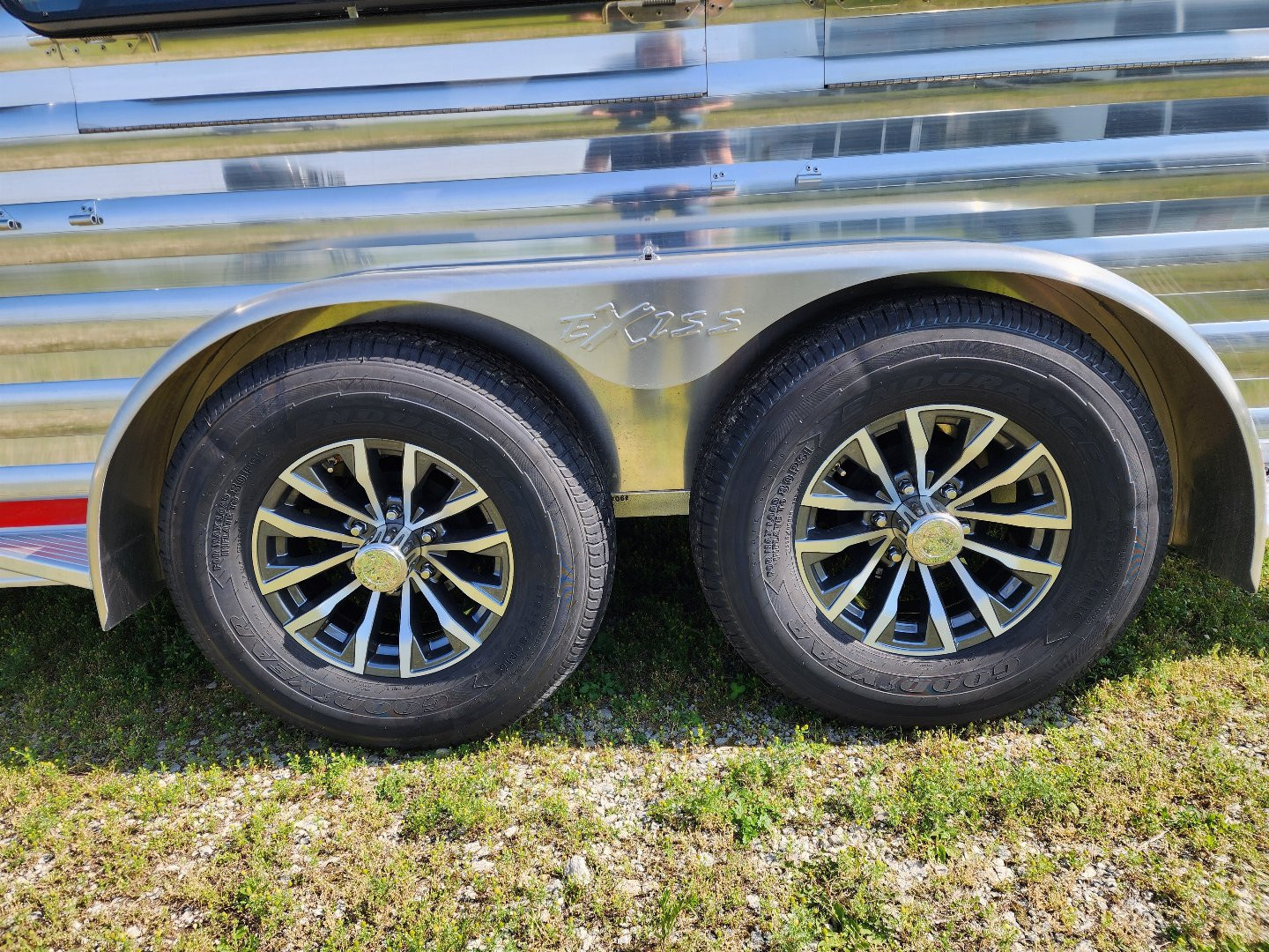 New 2026 Exiss Trailers Exhibitor 716W BP Stock / Stock Combo Trailer