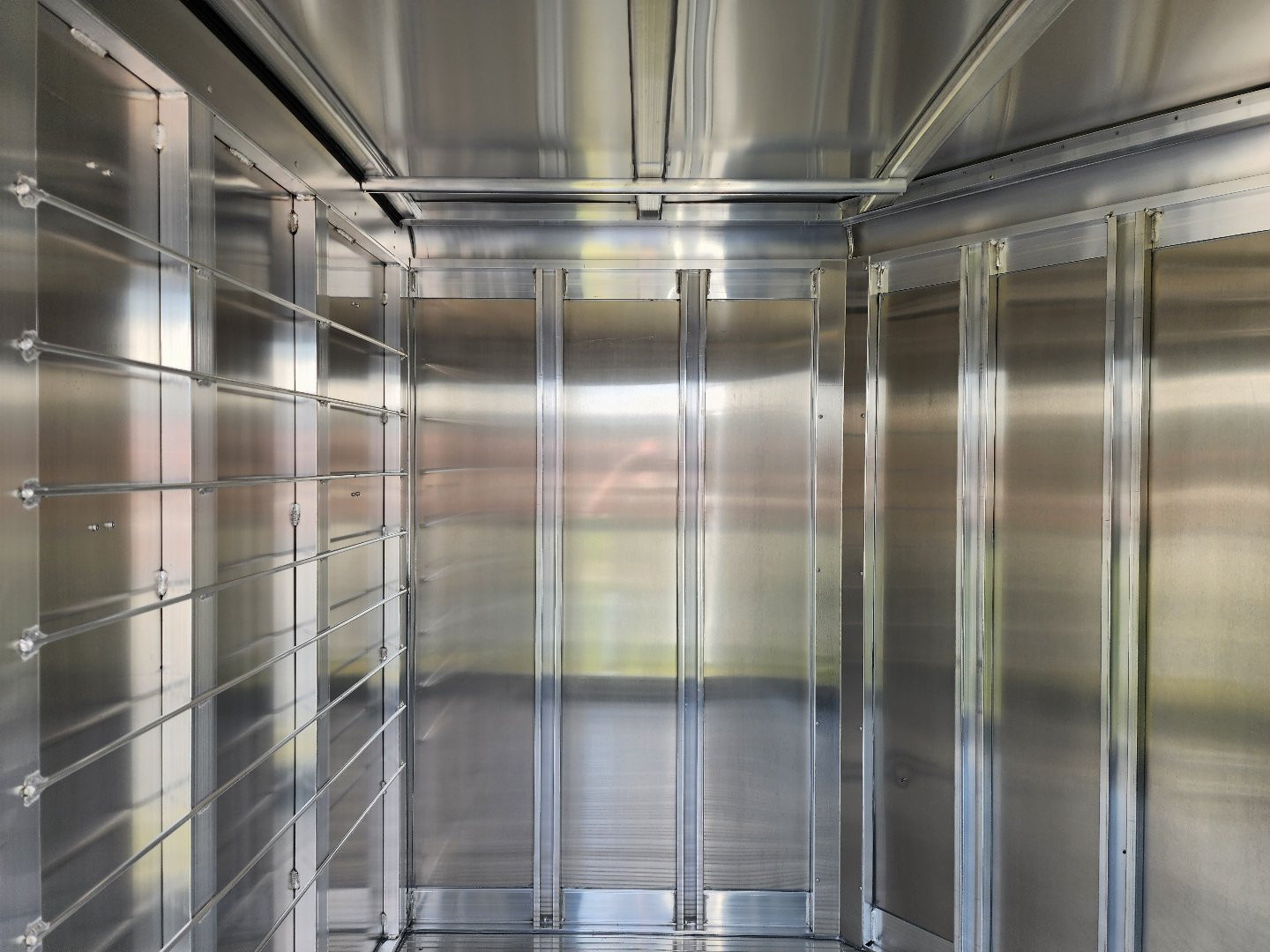 New 2026 Exiss Trailers Exhibitor 716W BP Stock / Stock Combo Trailer